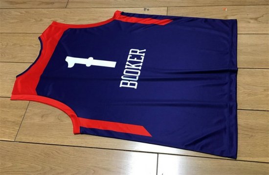 Devin Booker 1 2017 Rookie of the Year USA Blue Jersey